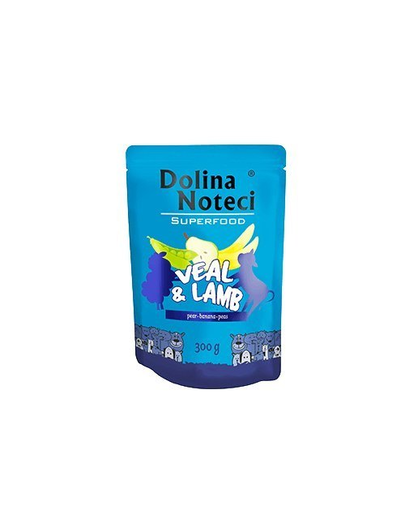 Dolina noteci superfood vițel și miel 300 g